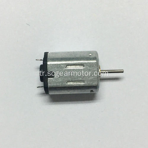 Uzun çıkış şaftlı N20 küçük DC motor